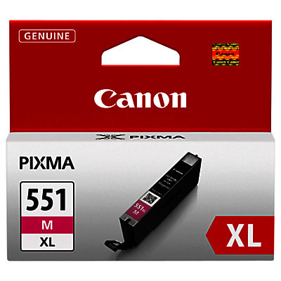 Canon CLI-551XL Colour Inkjet Cartridge Magenta Canon CLI-551XL Colour Inkjet Cartridge Magenta